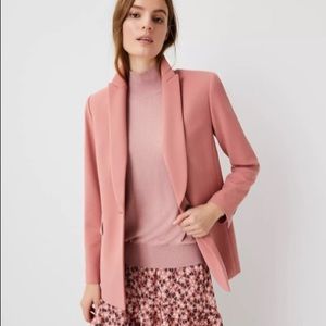 NWT SOLD OUT Ann Taylor One-Button Blazer In Doubleweave (Size 6) BRAND NEW!